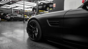 black car