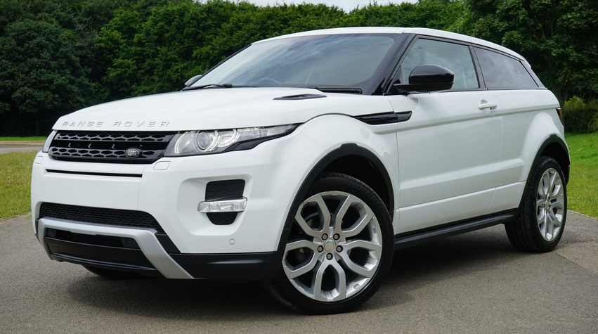 white car
